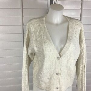 KUT cable knit cardigan